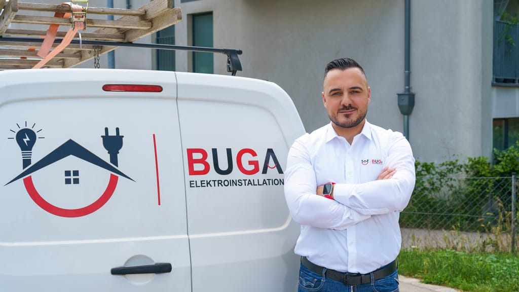 Elektro Buga bei einer Elektro-Sanierung in Wien